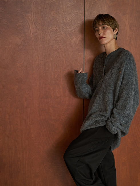 【 予約:11月中旬 】ALPACA MIX TUNIC PO /Y254-91123